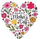 Mother's Day DTF Print - Happy Mother's Day