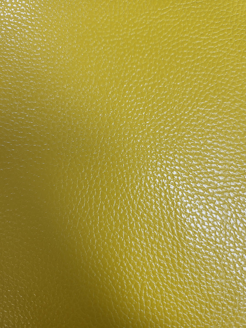 Faux Leather - Yellow