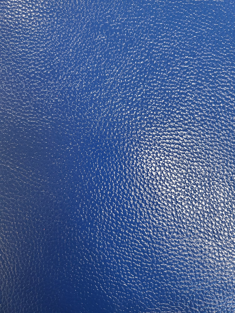 Faux Leather - Blue