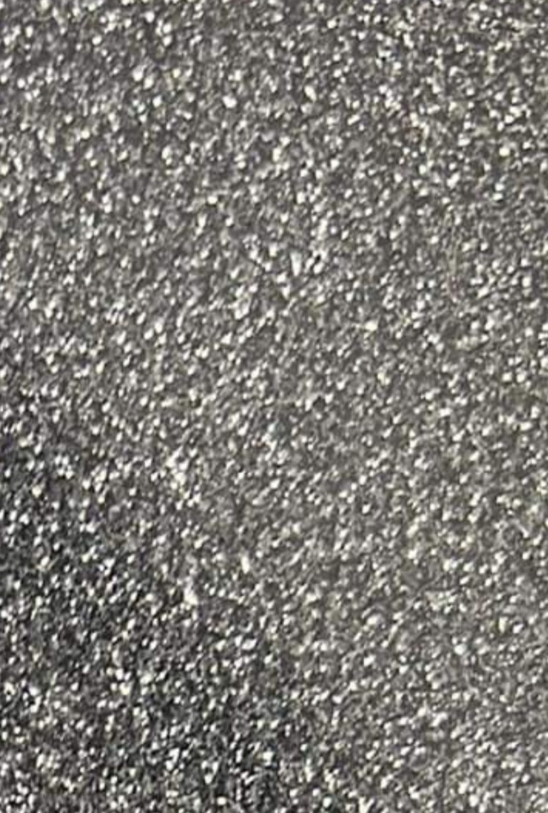 Glitter 2 Siser HTV - Black Silver
