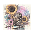 Mandela Owl 20oz Skinny Tumbler Printed Paper