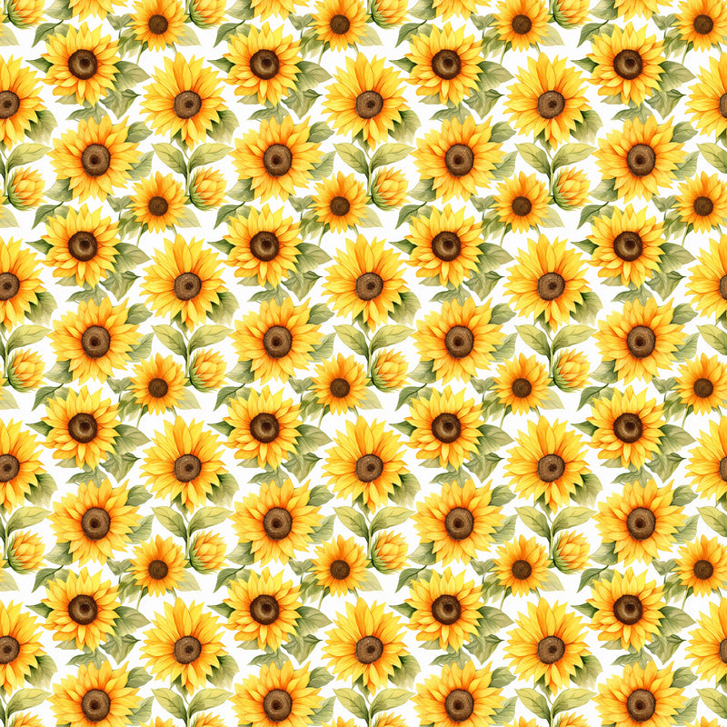 A4 Printed Sublimation Sheets - Sunflowers