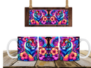 11oz Sublimation print - Neon tiger