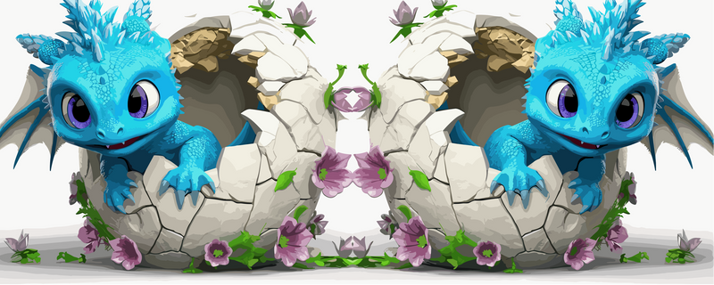 3D Bouncing Dragon Printed Sublimation Paper for 11oz mug.