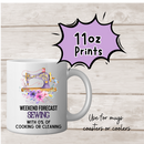 11oz Sublimation print -sewing