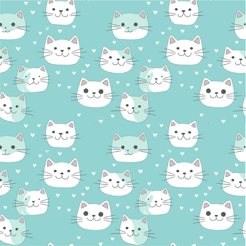 A4 Printed Sublimation Sheets - Cute Cat