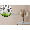 Clock Sublimation Print - Soccer