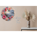 Round Clock Sublimation Print - 3D Clay Rooster