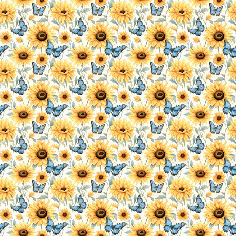 A4 Printed Sublimation Sheets - Sunflowers