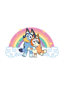 DTF Transfer Sheet - Rainbow Star Family