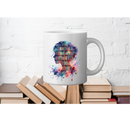11oz Sublimation print - book brain