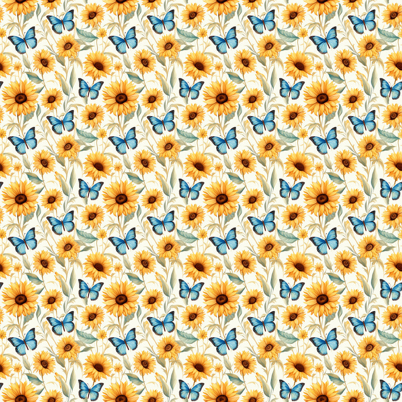 A4 Printed Sublimation Sheets - Sunflowers