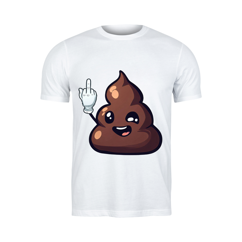 18+ DTF Print - Smiling Poop