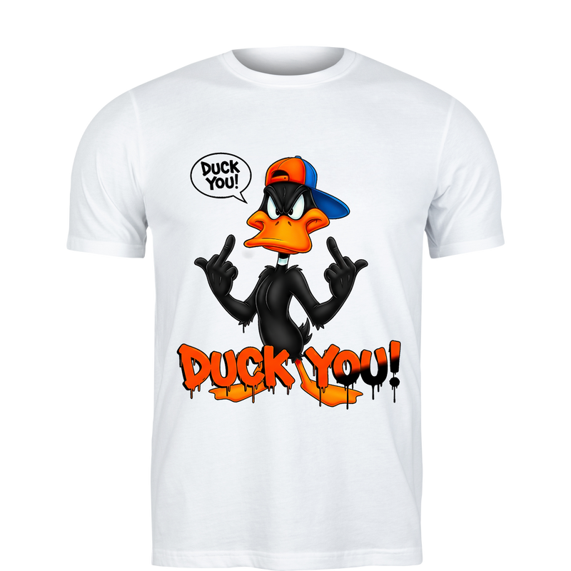 18+ DTF Print - Duck you