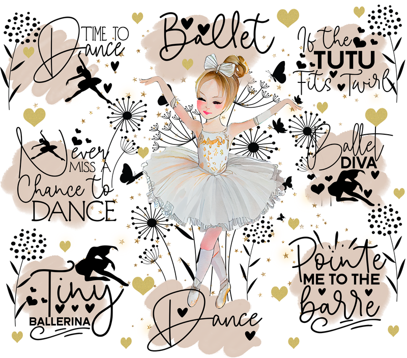 TuTu 20oz Sublimation Print
