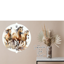 Clock Sublimation Print - Horses