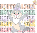DTF Transfer Sheet - Hoppy Easter
