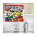 Square Clock Sublimation Print - motor