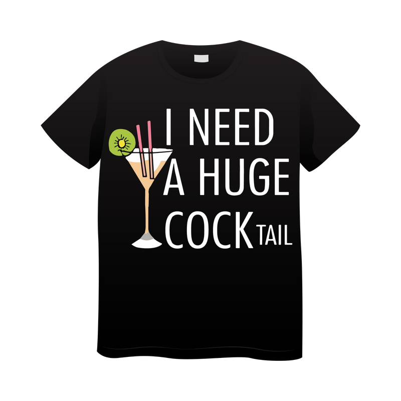 18+ DTF Print - Cocktail