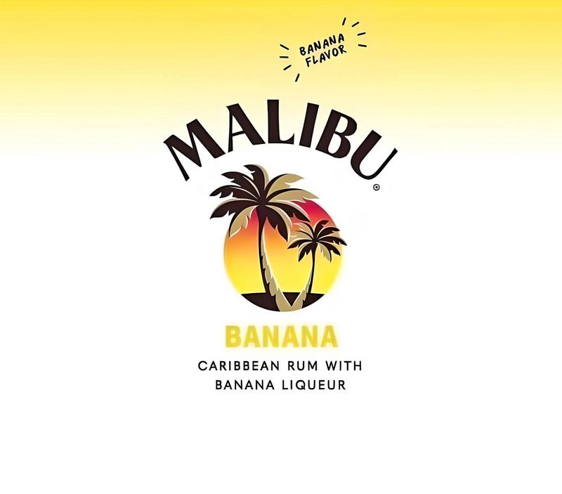 Banana Malibu 20oz Skinny Tumbler Printed Paper