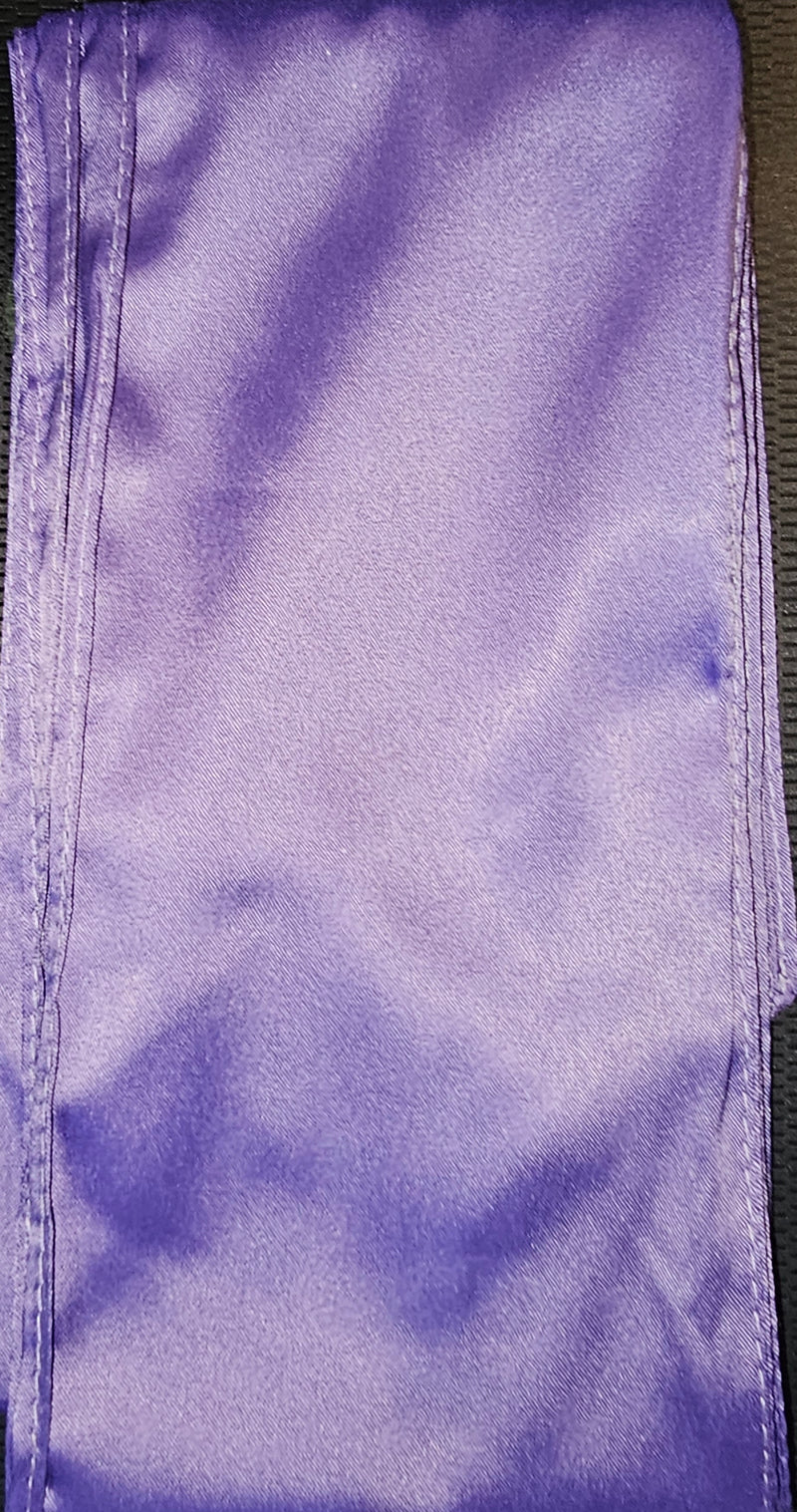 Satin Sash Double Sided - Lavender