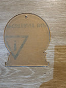 8cm Acrylic  Hanging Snowglobe