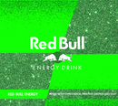 Red Bull 20oz Skinny Tumbler Printed Paper
