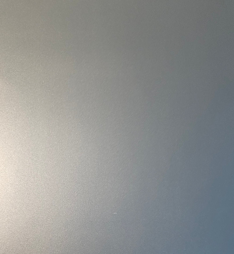 Soft Matte Chrome Permanant Adhesive Vinyl - Light Blue