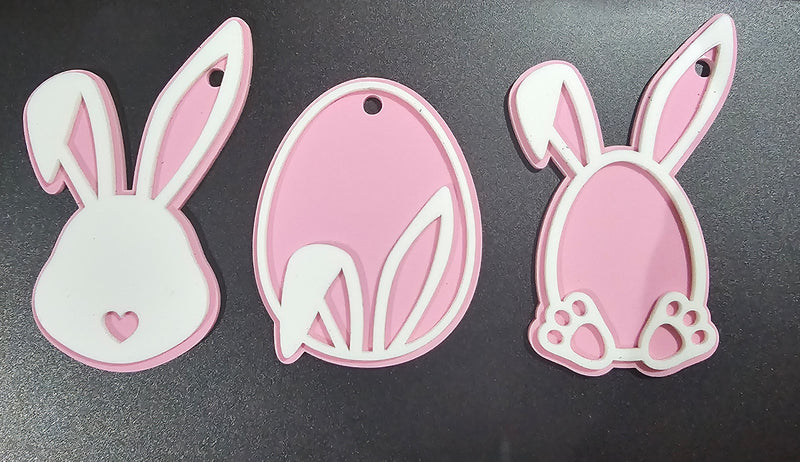 Easter Tags 3mm Acrylic