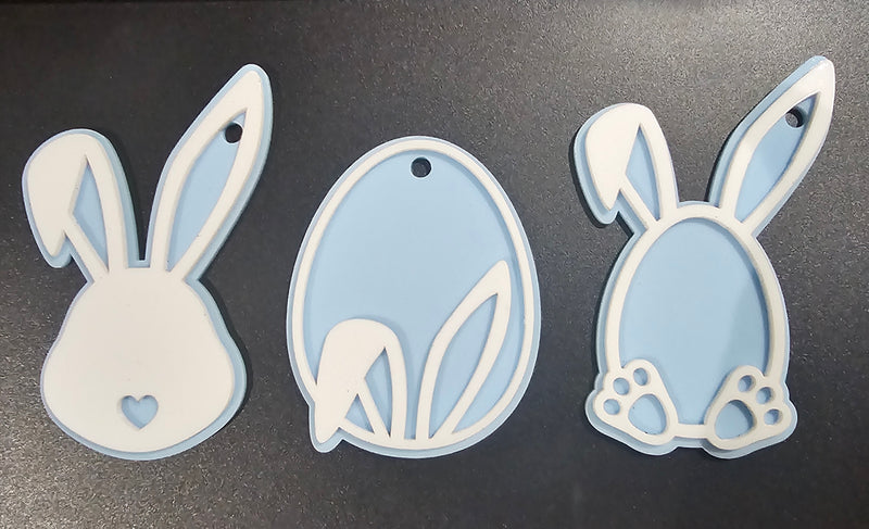 Easter Tags 3mm Acrylic