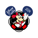 Mrs Mouse Cruise 20oz Skinny Tumbler Printed Paper