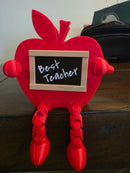 3D PRINTED PEN HOLER - BEST TEACHER APPLE