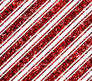 Glitter Candy Cane 20oz Skinny Tumbler Printed Paper
