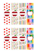 Sublimation Pen Wrap - Apples Add Names