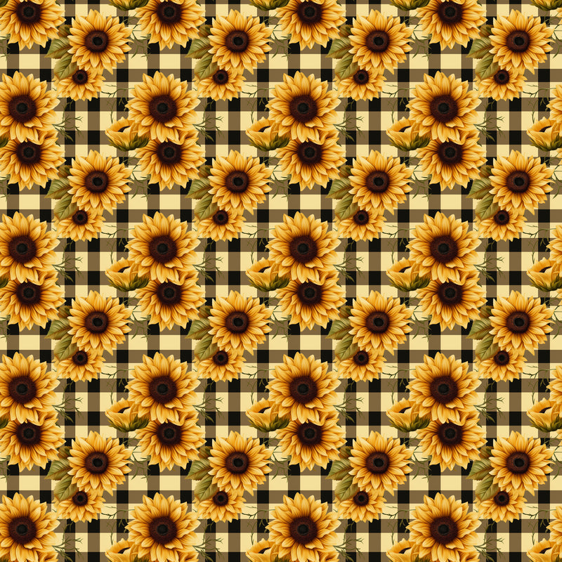 A4 Printed Sublimation Sheets - Sunflowers