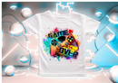 DTF Transfer Sheet - game over