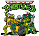UV DTF POPCORN BOX PRINTS - TURTLES
