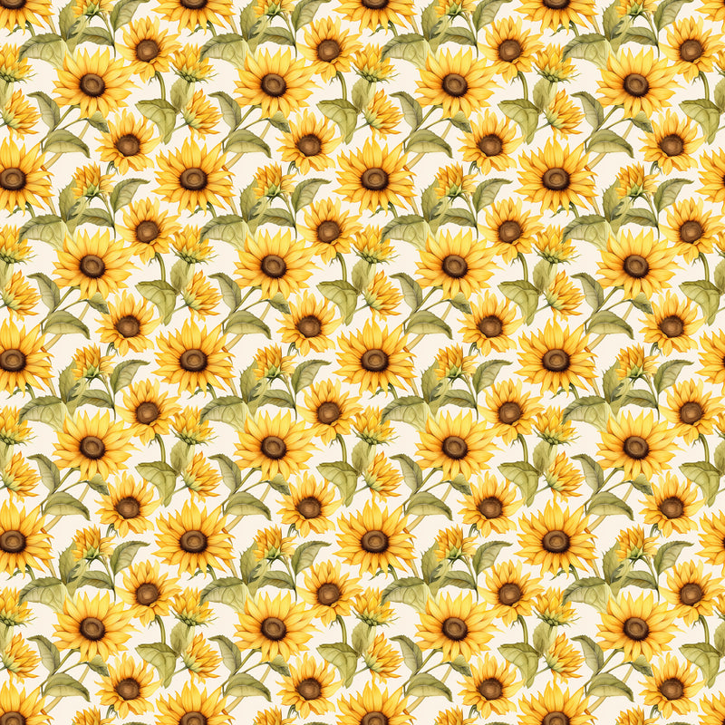 A4 Printed Sublimation Sheets - Sunflowers