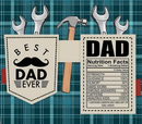 Best Dad Ever Tools 20oz Skinny Tumbler Printed Paper