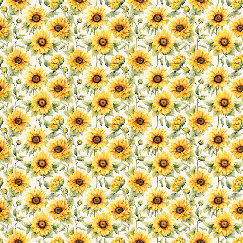 A4 Printed Sublimation Sheets - Sunflowers