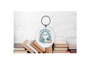 5cm Round Keyring Print -audio girl