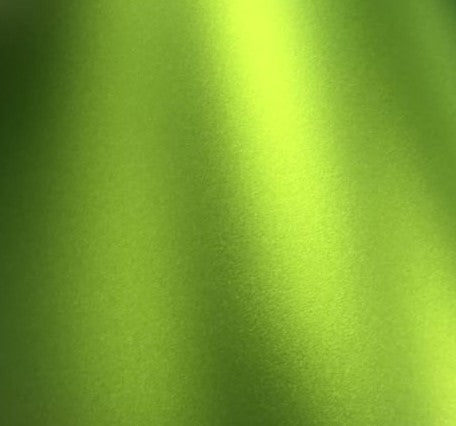 Soft Matte Chrome Permanant Adhesive Vinyl - Lime Green