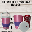 3D PRINTED CAN COOLER HOLDER 375ml