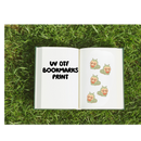 UV DTF Bookmark Print - book worm