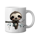 11oz Sublimation print -  baby sloth