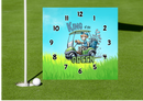 Square Clock Sublimation Print - King of the Green