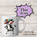 11oz Sublimation print - moo