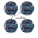 Car Coaster Sublimation Prints Tools