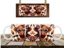 11oz Sublimation print - Highlander