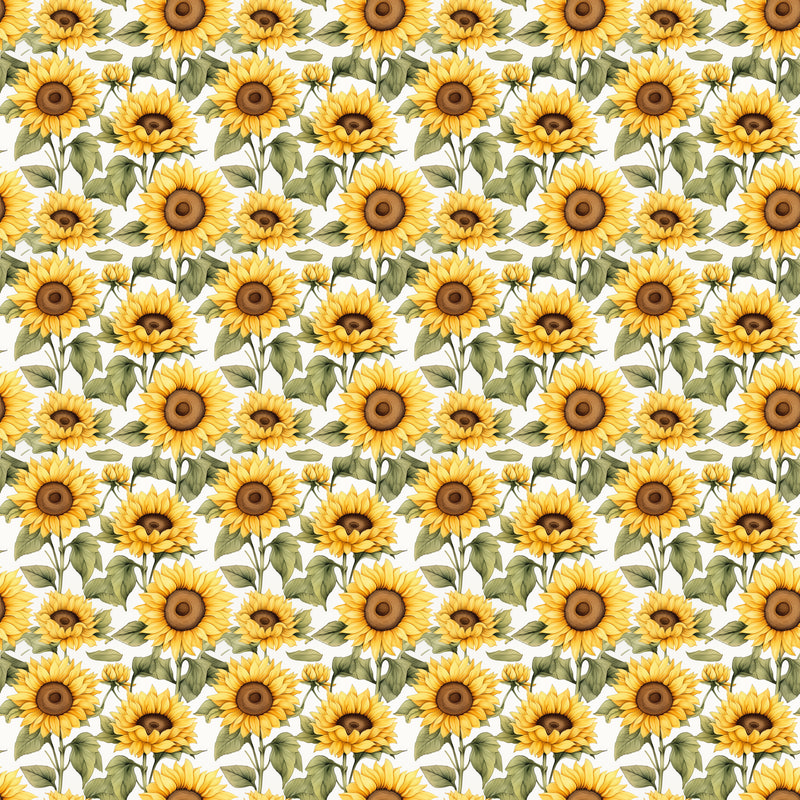 A4 Printed Sublimation Sheets - Sunflowers